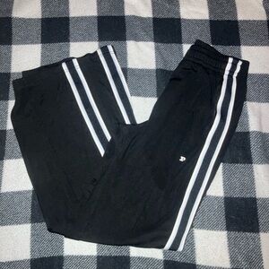 Wide leg track pants